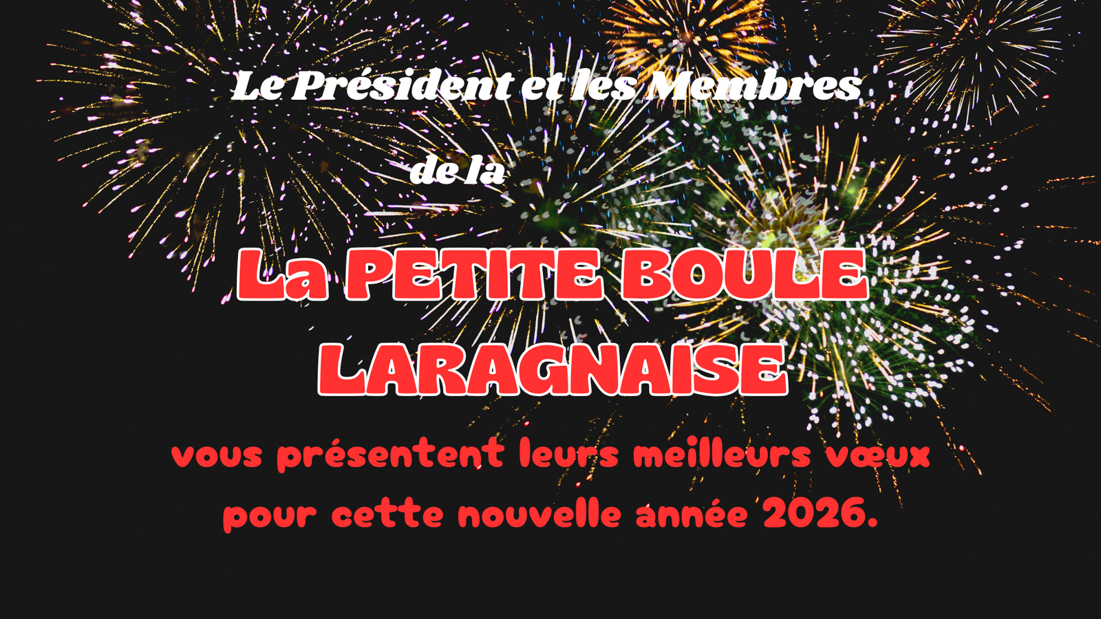 BONNE ANNEE 2026