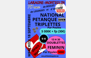 NATIONAL PETANQUE