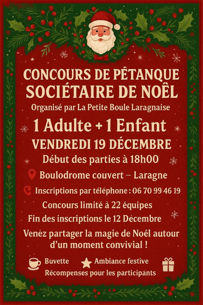 Concours 1 Adulte - 1 Enfant