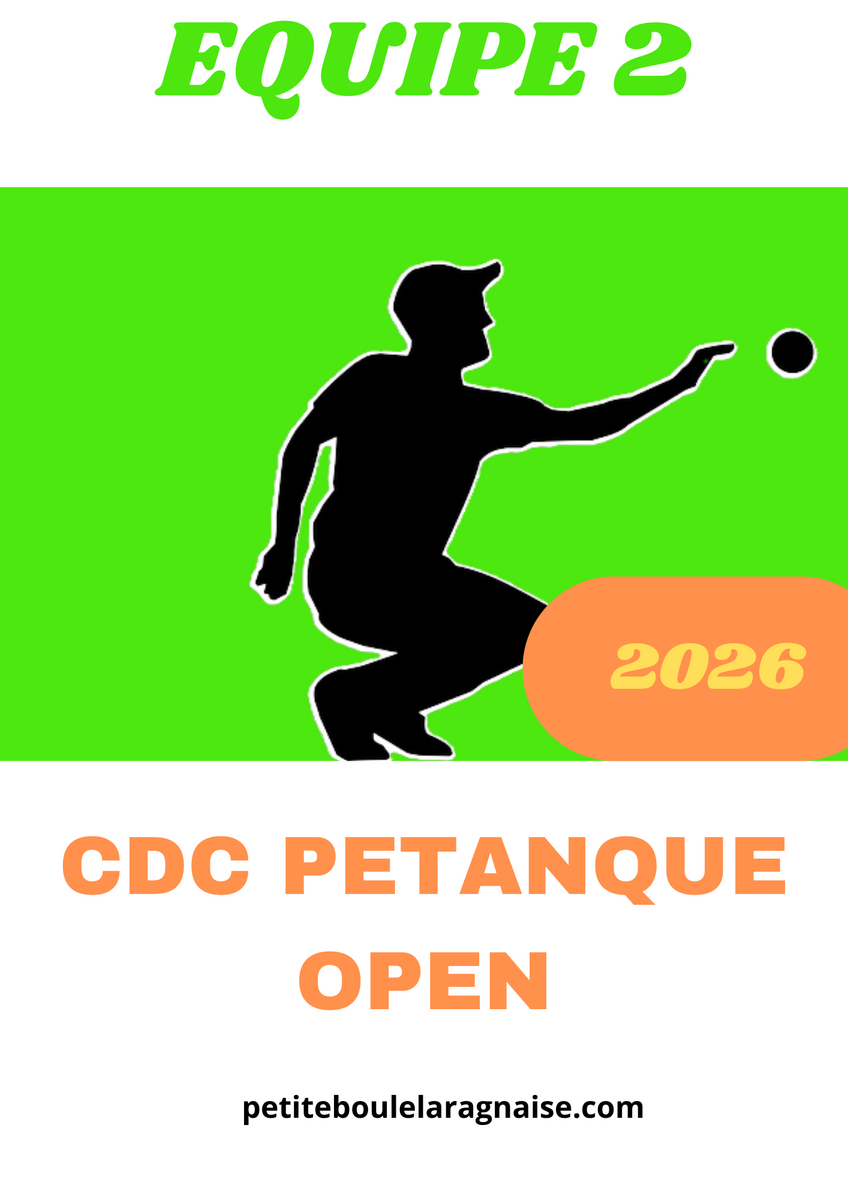 CDC OPEN PETANQUE 2
