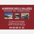 Auberge des 2 Vallées Châteauneuf de Chabre