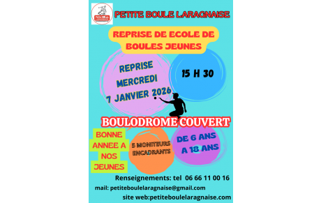L' ECOLE DE BOULES