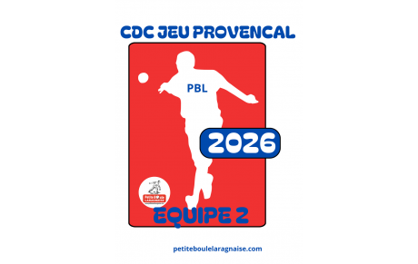 CDC JEU PROVENCAL EQUIPE 2