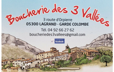 Boucherie des 3 vallées Garde-Colombe