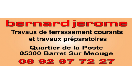 Bernard Terrassement Barret/Meouge