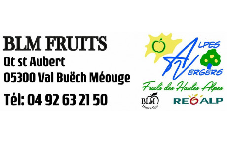 BLM Fruits Val Buech Méouge