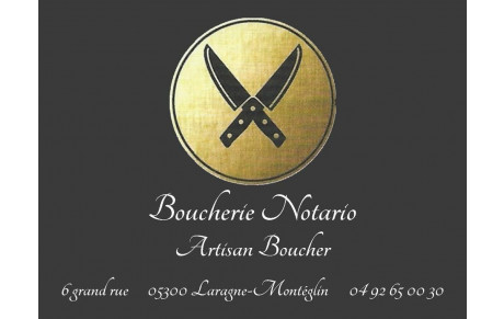 Boucherie Notario Laragne