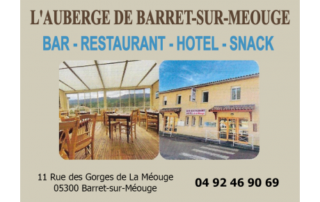 Auberge Barret sur Méouge